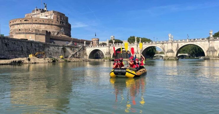 Rome Sunset: Soft Rafting and Aperitif in the Tiber River. - Tour Highlights