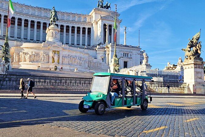 Rome: Tailorable Private Golf Cart Tour - The Sum Up