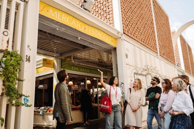 Rome: Testaccio Food & Market Tour With Pasta & Wine - Meeting Point
