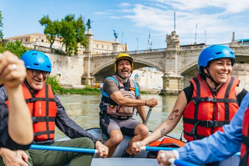 Rome: Tiber River Urban Rafting Tour with Roman Pizza - The Experience: What to Expect from Start to Finish