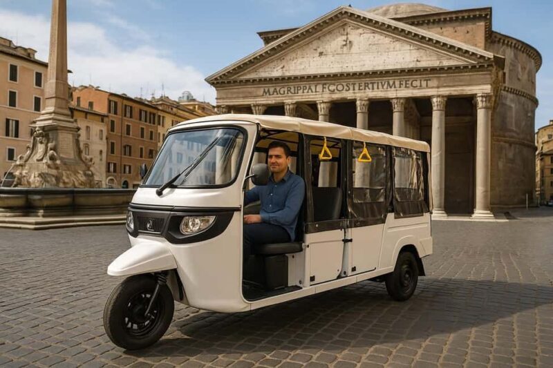 Rome: Timeless Electric Tuk-Tuk Photography Service - What’s Included & What’s Not