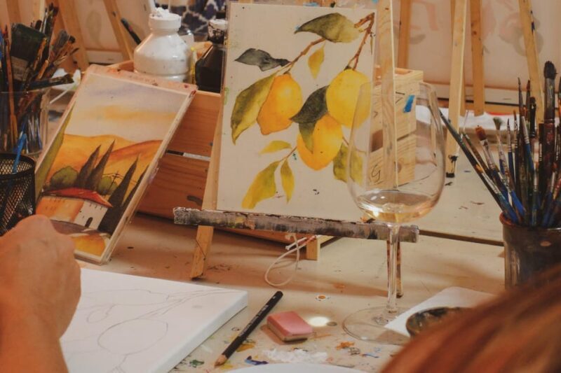 Rome: Tipsy Painting Class with Fine Wine and Arts - What’s Included and How It Works