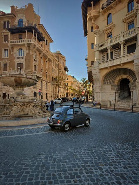 Rome: Tour on a Fiat 500 With a Local - Itinerary Highlights