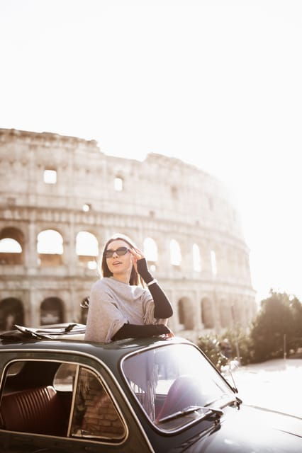 Rome Tour With Vintage Fiat 500 With Professional Photoshoot - Good To Know