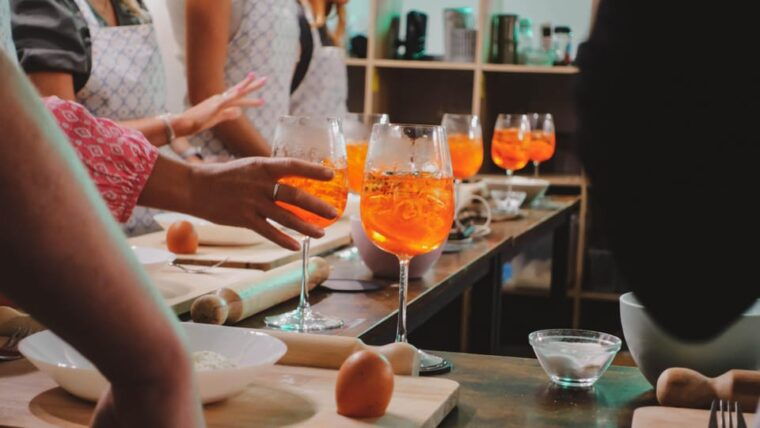 Rome: Traditional Pasta With Cocktails Cooking Class - Mixology: Crafting Famous Spritzes
