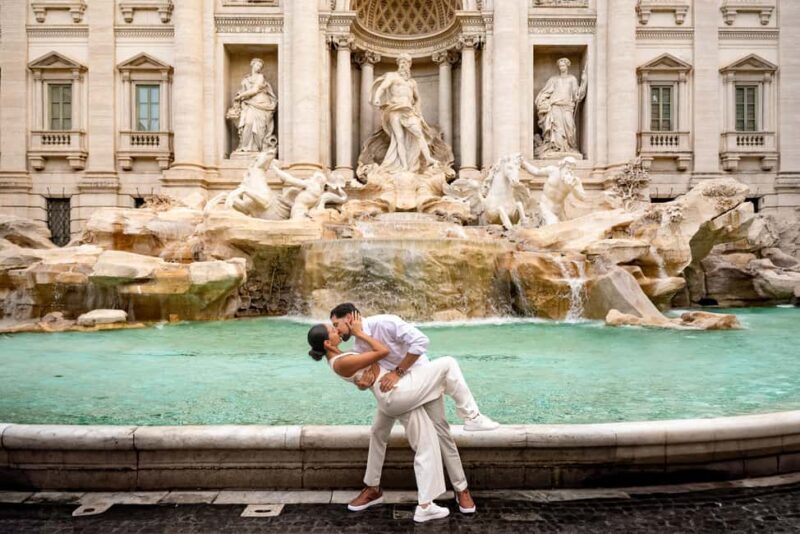 Rome: Trevi Fountain Photoshoot  Private & Personalized - Price and Value