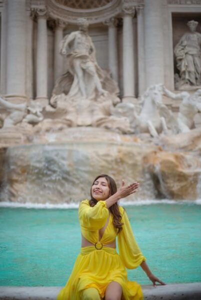 Rome Trevi Fountain Private Photoshoot With Quick Delivery - Digital Delivery and Photos