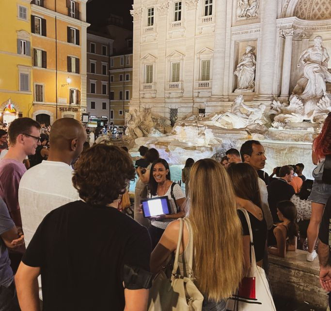 Rome: Under the Moonlight Evening Walking Tour - Tour Schedule