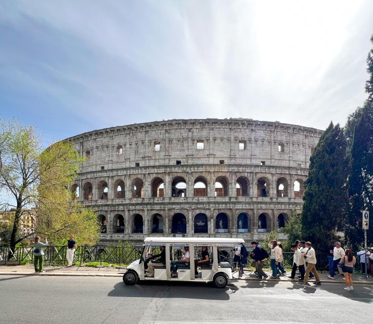 Rome Unveiled: Small-group Golf Cart Guided Tour - Good To Know