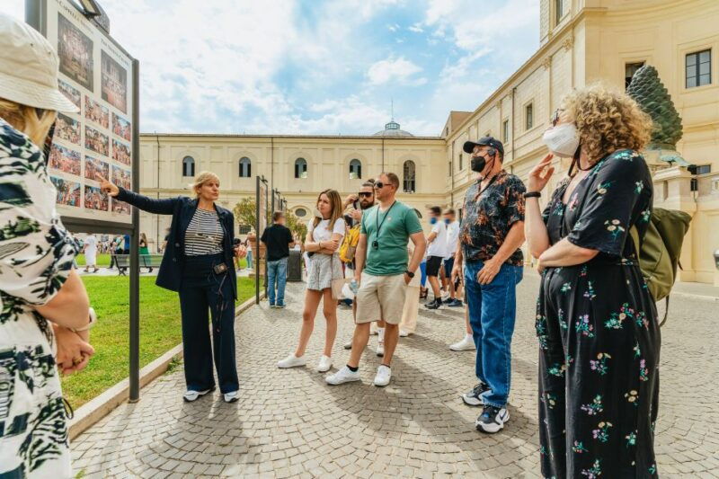 Rome: Vatican, Sistine Chapel and Basilica Guided Tour - Itinerary Highlights