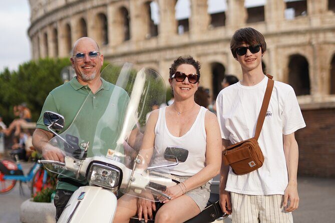 Rome Vespa Journey with City Center with Pickup and Drop-off - FAQ