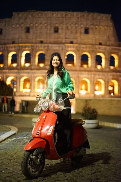 Rome: Vespa Night Tour With Aperol Spritz & Photos - Good To Know