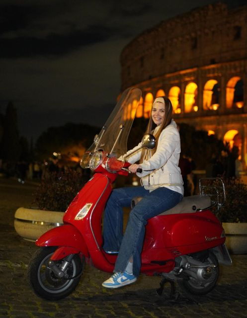 Rome: Vespa Scooter Night Tour With Pro Photographer - Customer Reviews