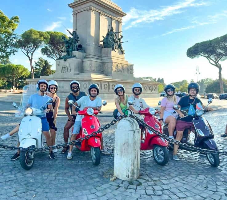 Rome: Vespa tour When in Rome with Dessert and Photography - A Fun, Stylish Spin Through Rome