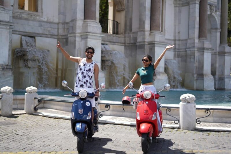 Rome: Vespa Tour with Photo services SmallGroup Highlights - The Itinerary Breakdown