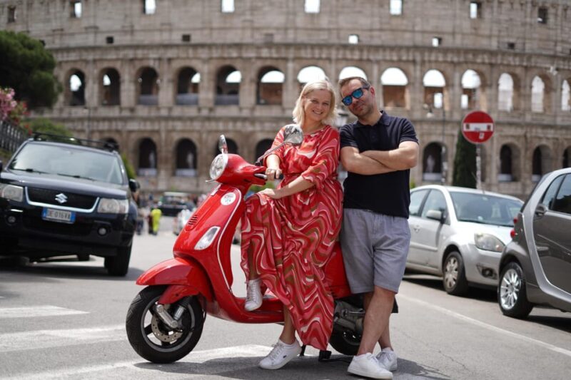Rome: Vespa Tour with Photo services SmallGroup Highlights - The Value for Money