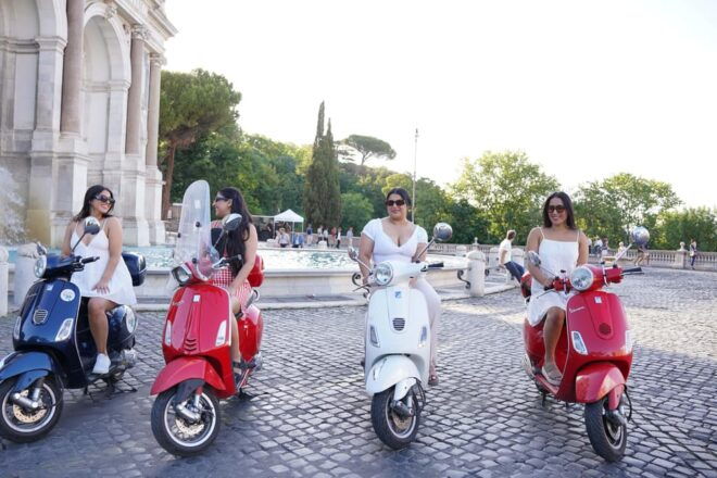 Rome: Vespa Tour With Photographer and Tiramisu Treat - Unique Experience Features