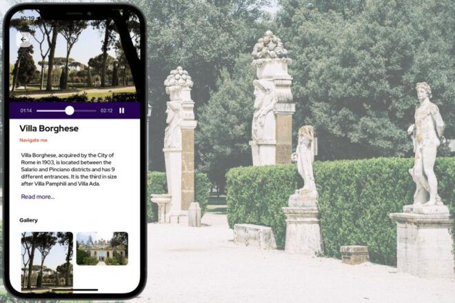 Rome: Villa Borghese Smartphone Audio Guide - Booking Details