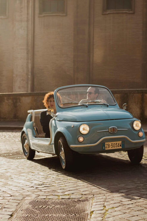 Rome: Vintage Electric Cabriolet Private Driving Tour - Eco-Friendly Travel