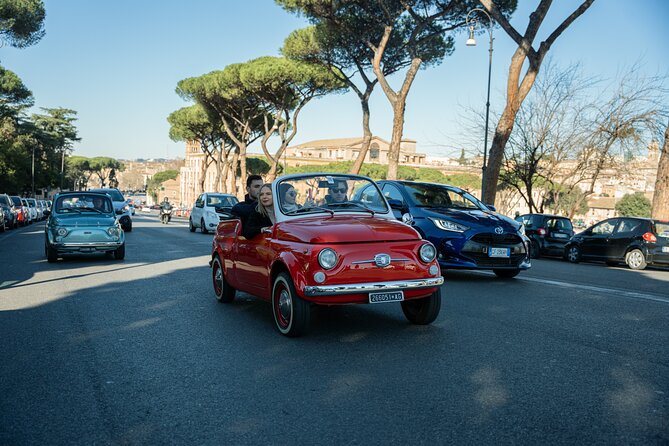 Rome Vintage Fiat 500 Cabriolet Self-Drive Tour - Additional Information