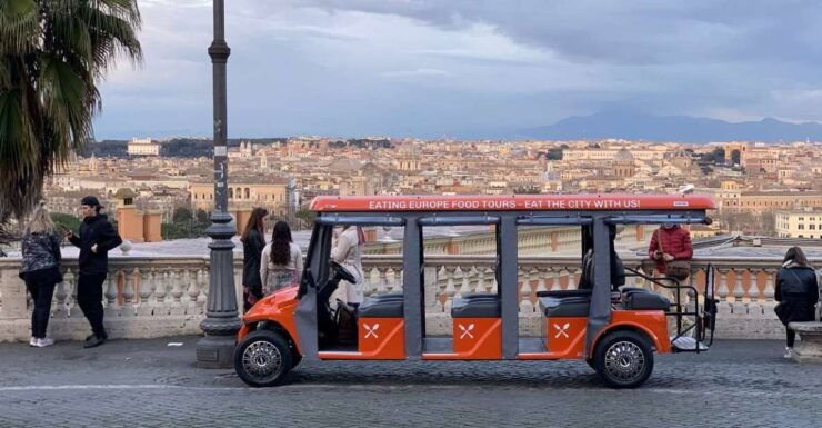 Rome: VIP Golf Cart Food Tour - Experience Highlights