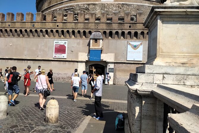Rome: Visit Castel Sant' Angelo With Tasting, Small Group Tour - Meeting and Pickup Information