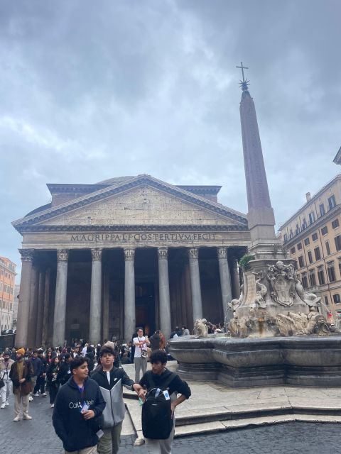 Rome Walking Tour (Private): Churches Squares and Fountains - Landmarks and Stories