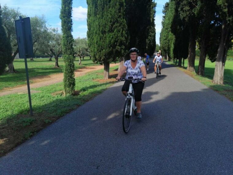 Rome:Appian Way E-bike Tour, Catacombs, Aqueducts & Transfer - Inclusions