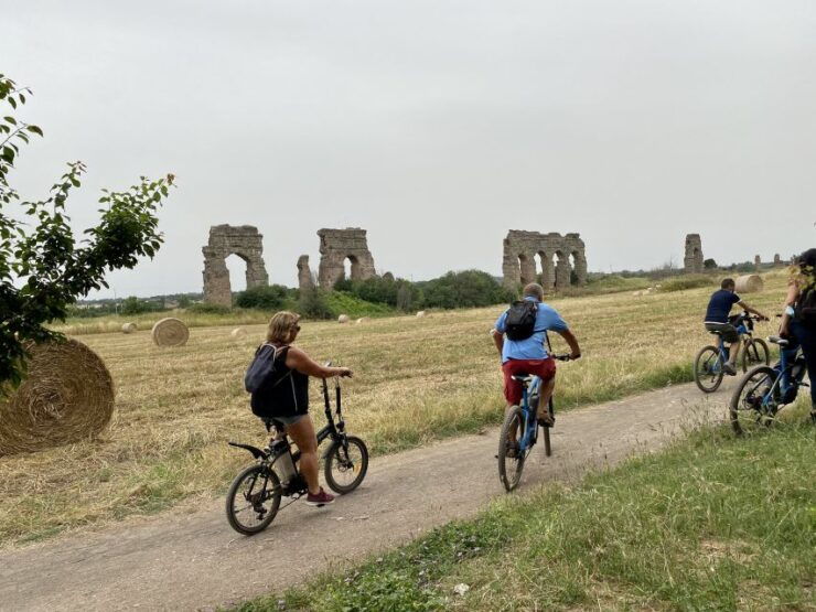Rome:Appian Way E-Bike Tour With Catacombs, Aqueducts & Food - Tour Experience