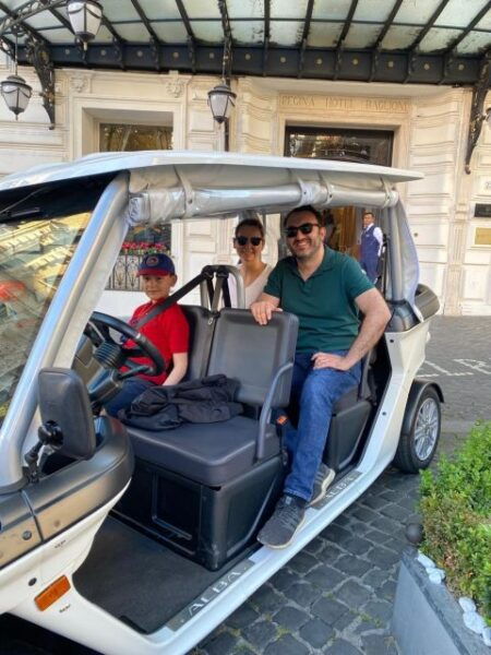 Rome:Exclusive Private Golf Cart Tour - Frequently Asked Questions