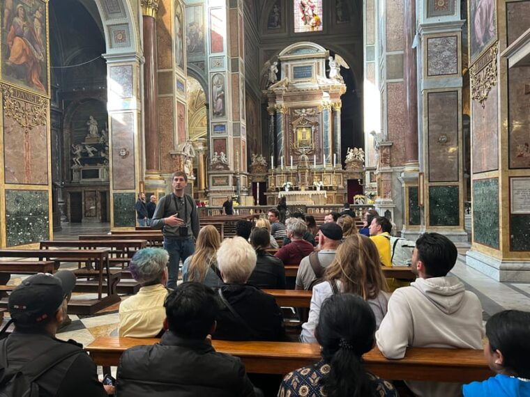 Romes Baroque Art Walking Tour: Who Killed Caravaggio? - Engaging Storytelling and Dark Humor