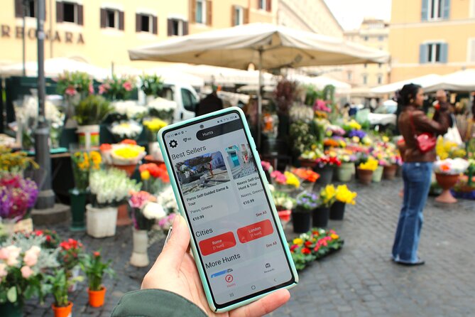 Romes Self Guided Treasure Hunt and Tour - Event Start Details