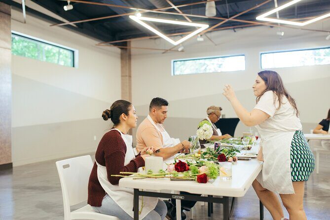 Rooftop Flower Arranging Workshop With Skyline Views - Good To Know