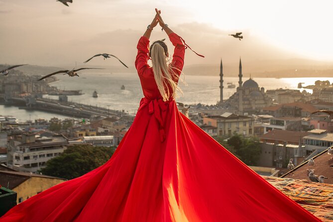 Rooftop Flying Dress Photo Shoot in Istanbul - Common Questions