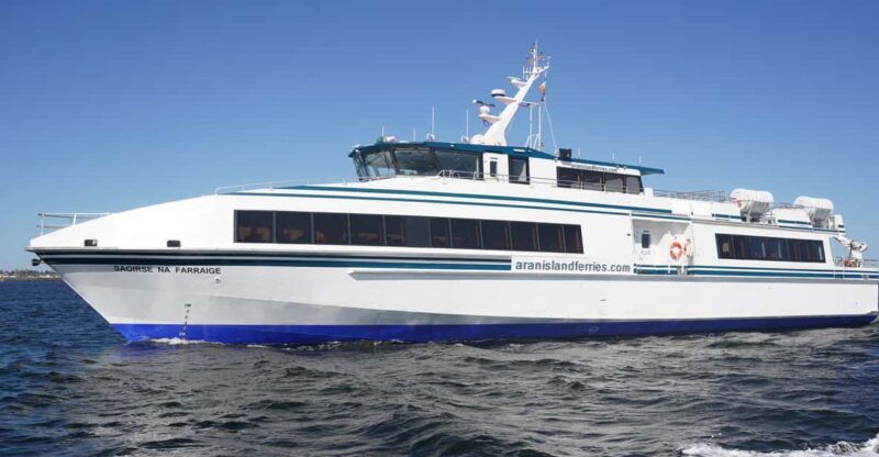 Rossaveel, Galway: Ferry Transfer to Inis Mór (Aran Islands) - How the Ferry Journey Sets the Tone