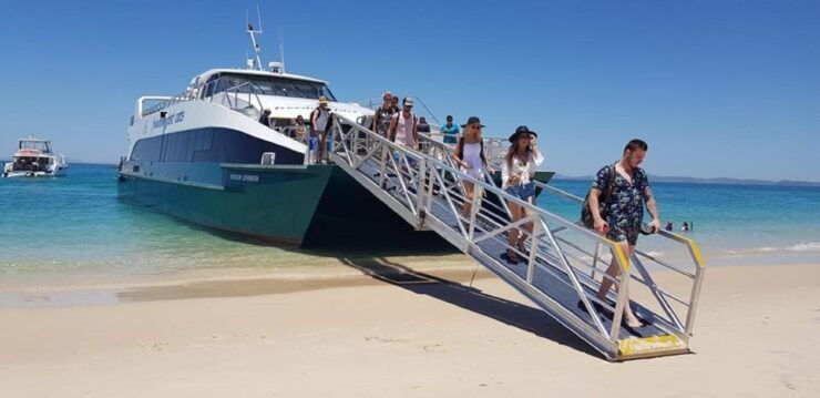 Rosslyn: Great Keppel Island Glass Bottom Boat Tour & Ferry - Experience Highlights