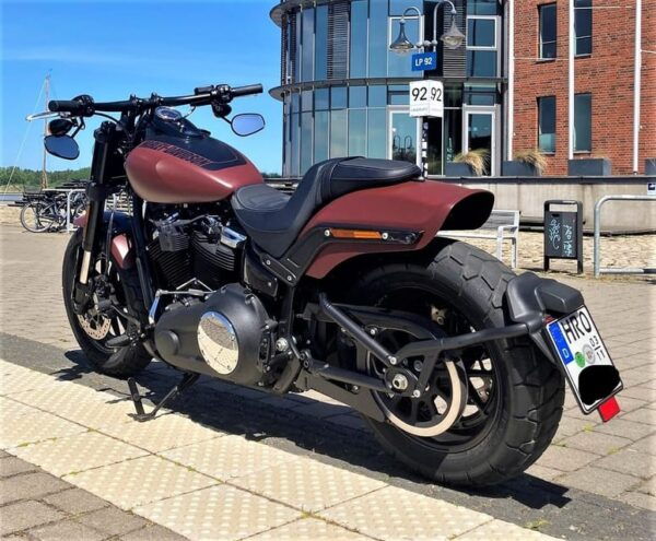 Rostock: Harley-Davidson Softail Fat Bob 107 Rental - Exploring Rostock and Beyond
