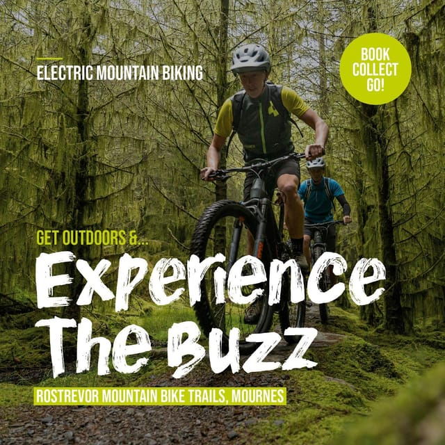 Rostrevor :Electric Mountain Biking Experience - Safety and Support
