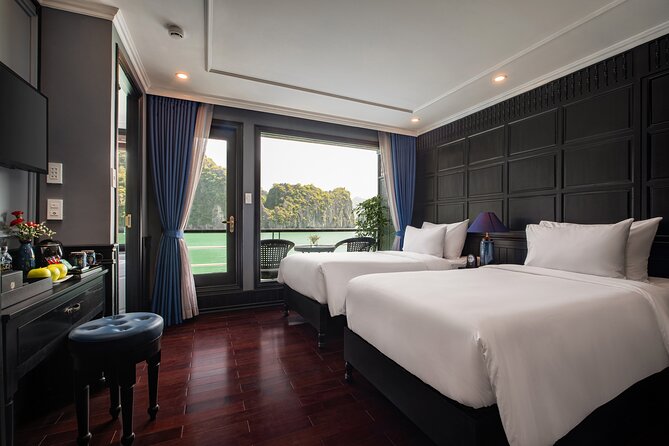 Rosy Cruise 3 Days Explore Halong Bay Lan Ha Bay Private Balcony - Inclusions and Exclusions
