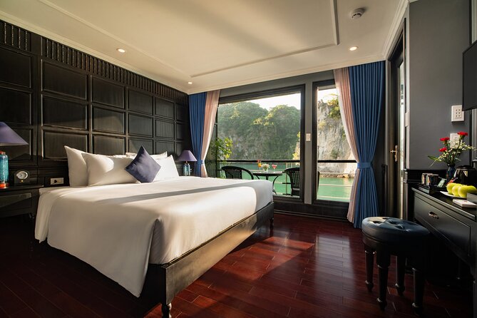 Rosy Cruise 3 Days Explore Halong Bay Lan Ha Bay Private Balcony - Frequently Asked Questions
