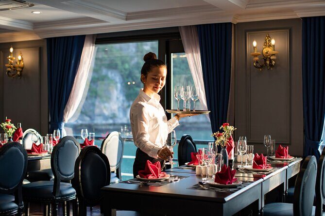 Rosy Cruise Halong & Lan Ha Bay Luxury 5 Star Cruise (2D1N) - Authenticity & Guide Experience