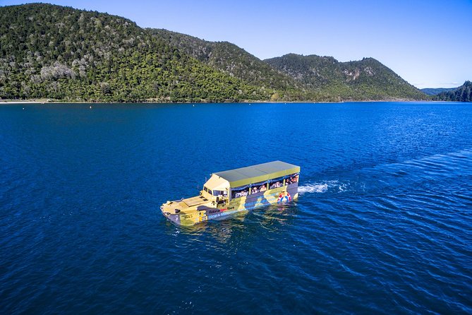 Rotorua Duck Boat Guided City and Lakes Tour - Tour Duration and Departure Point