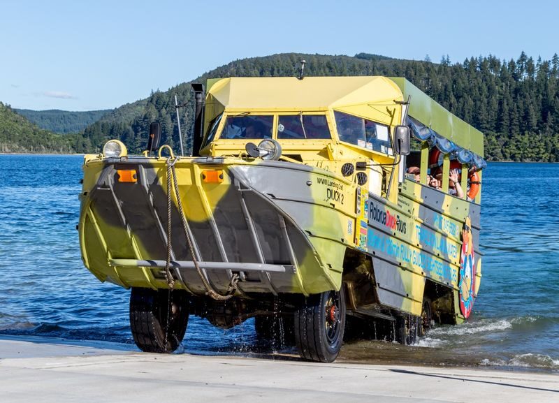 Rotorua Duck City and Lakes Tour - What the amphibious duck adds to Rotorua