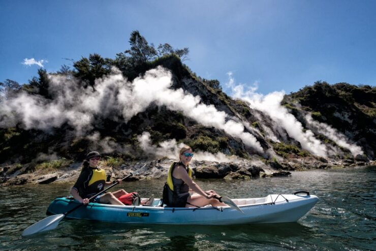 Rotorua: Waimangu Volcanic Valley Steaming Cliffs Kayak Tour - Experience Highlights