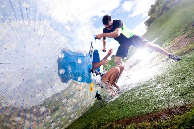 Rotorua: ZORB Inflatable Ball Rides - Location and Transportation