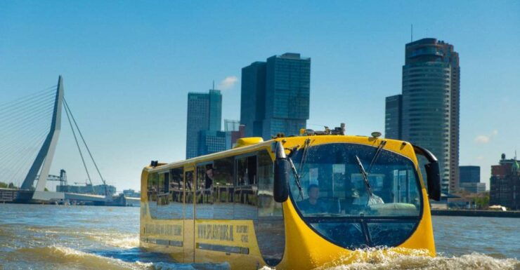 Rotterdam: 1-Hour Sightseeing Splash Tour - Experience Highlights