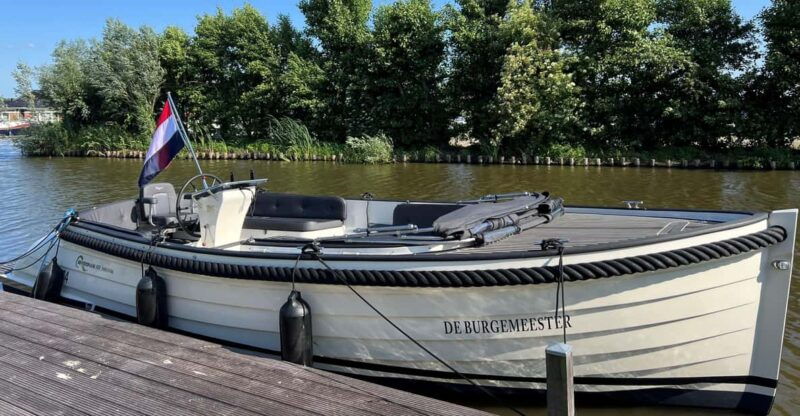 Rotterdam: green heart Midden-Delfland: Luxury Boat Tour - Good To Know