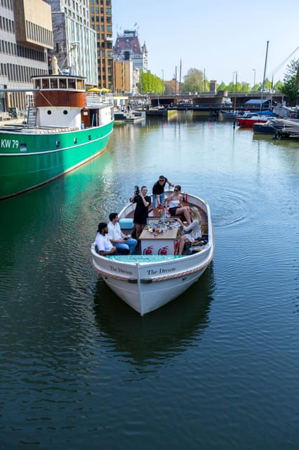 Rotterdam: Maritime District Open Boat Cruise With 1 Drink - Exploring the Historic City Ports