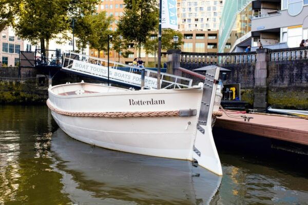 Rotterdam: Maritime District Open Boat Cruise With 1 Drink - Starting Location and Main Stops