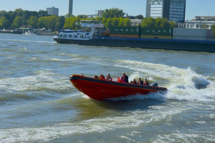 Rotterdam: Private Maas River Speedboat Cruise - Experience